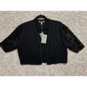 Neiman Marcus Cashmere Sweater Women X Large BLACK